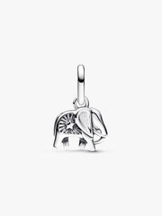 Turquoise-colored Elephant Mini Dangle Charm