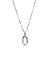 Openable Link Pendant Necklace