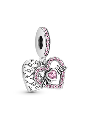 Heart & Mom Dangle Charm
