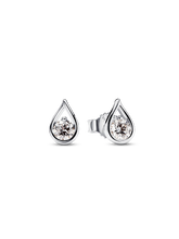 Pandora Infinite Sterling Silver Lab-grown Diamond Earrings