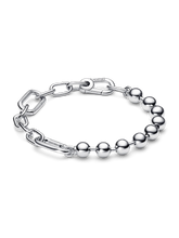 Pandora ME Metal Bead & Link Chain Bracelet
