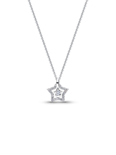 Pandora Talisman Sterling Silver Lab-Grown Diamond Star Pendant Necklace