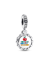 Schoolteacher Engravable Dangle Charm