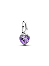 Pink Chakra Heart Mini Dangle Charm