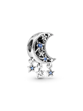 Star & Crescent Moon Charm