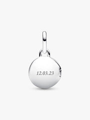 Openable & Engravable Love Locket Dangle Charm