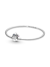 Pandora Moments Disney Stitch Biting Clasp Bangle