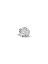 Textured Elephant Mini Charm