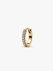 Pandora Era Lab-grown Diamond Hoop Earrings 14K Gold