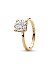 Pandora Era 14k White Gold Lab-grown Diamond Ring