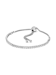 Sparkling Slider Tennis Bracelet
