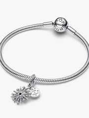 Sparkling Firework Double Dangle Charm