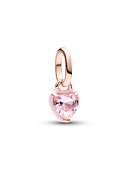 Pink Chakra Heart Mini Dangle Charm