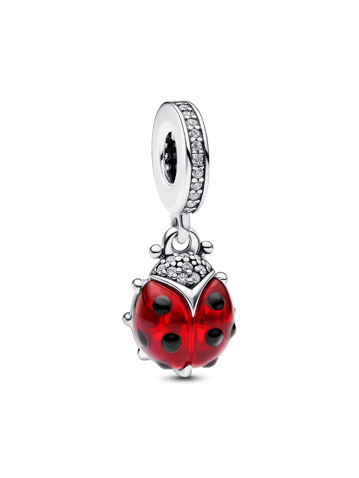 Red Ladybird Dangle Charm