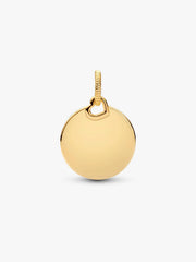 Engravable Round Tag Dangle Charm