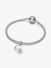 Snowdrop Flower Dangle Charm
