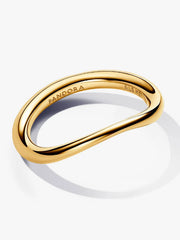 Organically Shaped Band Ring