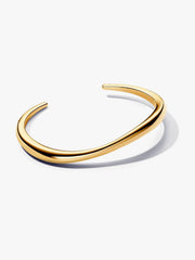 Organically Shaped Open Bangle