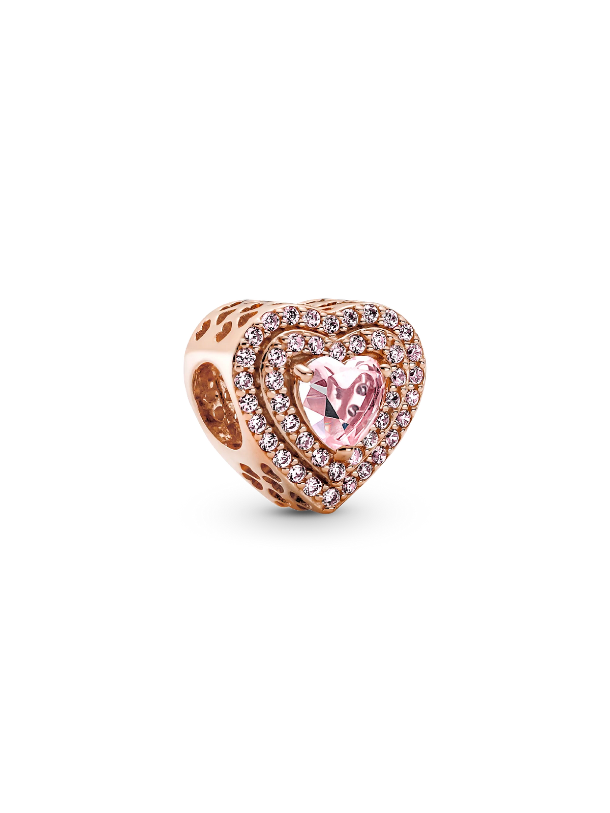 Sparkling Levelled Heart Charm
