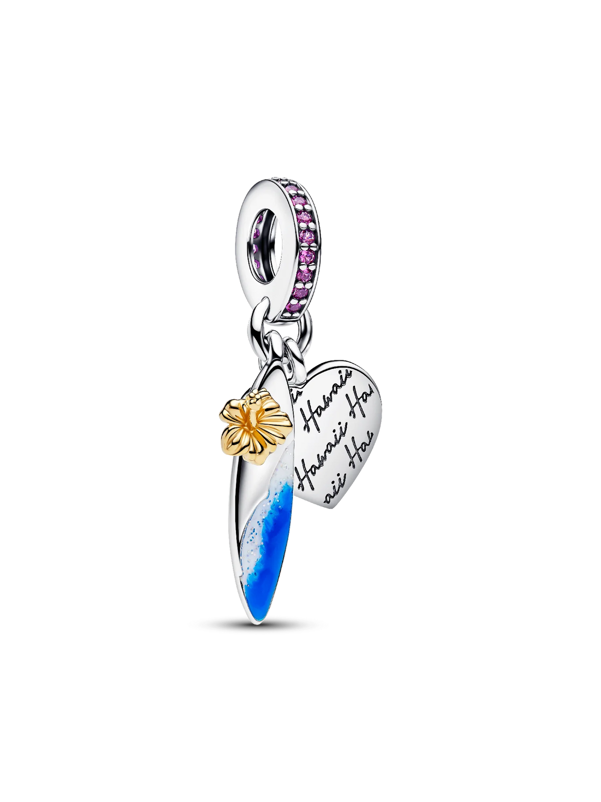 Surf Board Double Dangle Charm