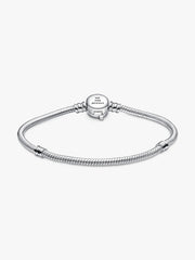 Pandora Moments Marvel The Avengers Logo Clasp Snake Chain Bracelet
