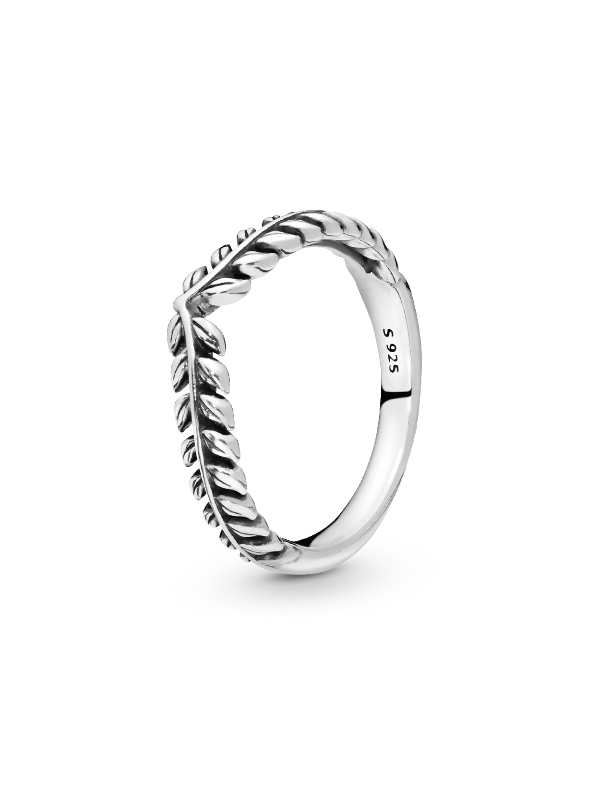 Wheat Grains Wishbone Ring