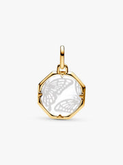 Pandora ME Pearlescent Butterfly Medallion Charm