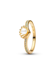 Disney Princess Ariel Shell Treated Freshwater Cultured Pearl Ring