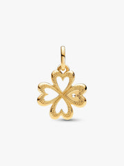 Pandora ME Heart Four-leaf Clover Medallion Charm