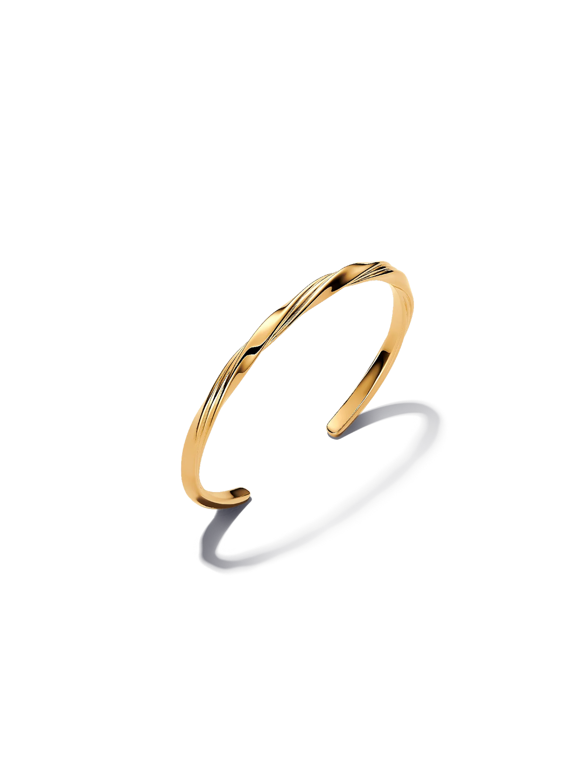 Twisted Open Bangle