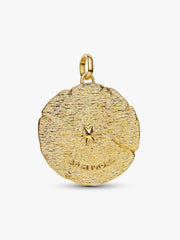 Crossing Arrows Oversized Medallion Charm