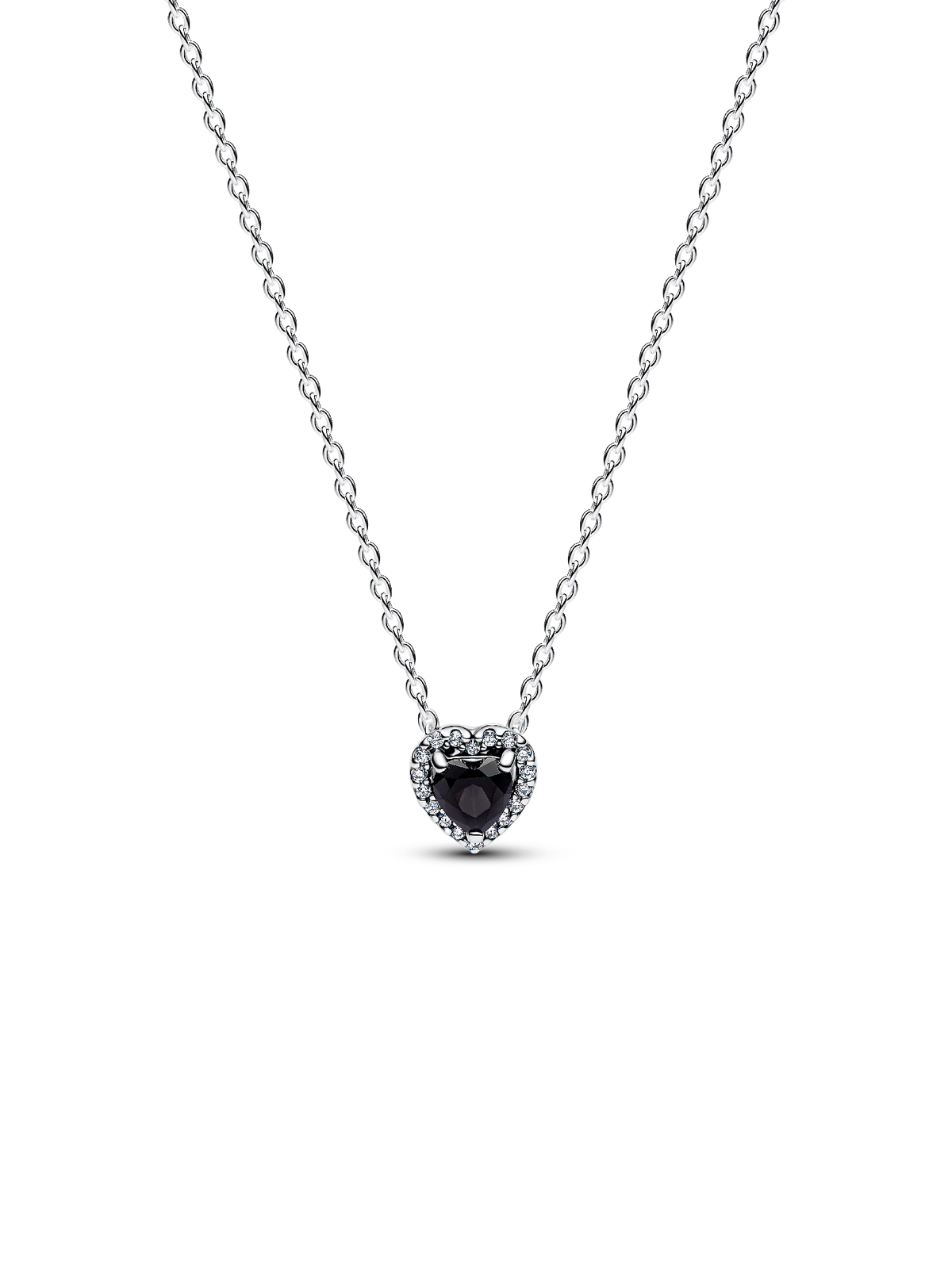 Pink Elevated Heart Necklace