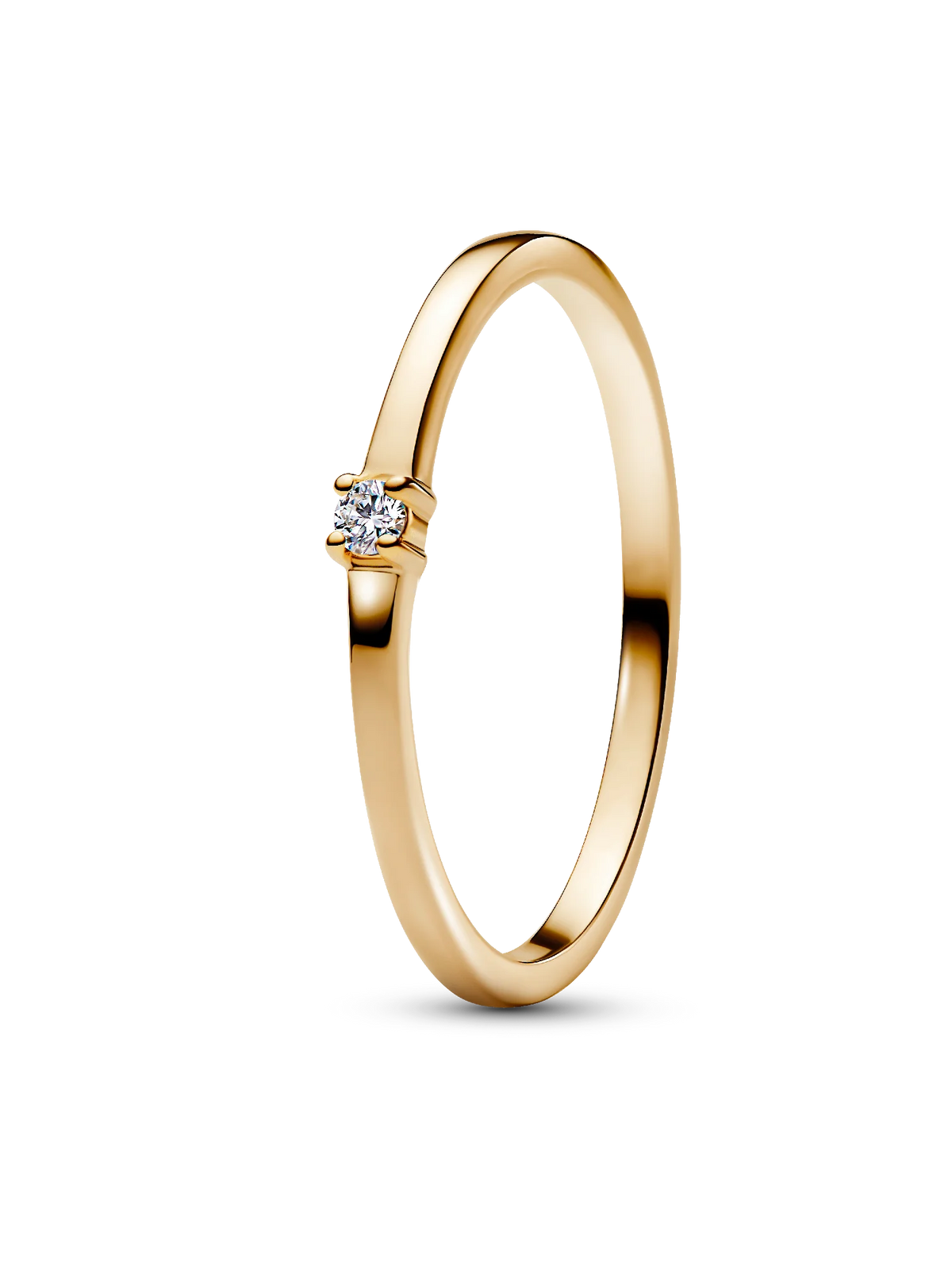Pandora Era 14k Gold Lab-grown Diamond Single Stone Ring