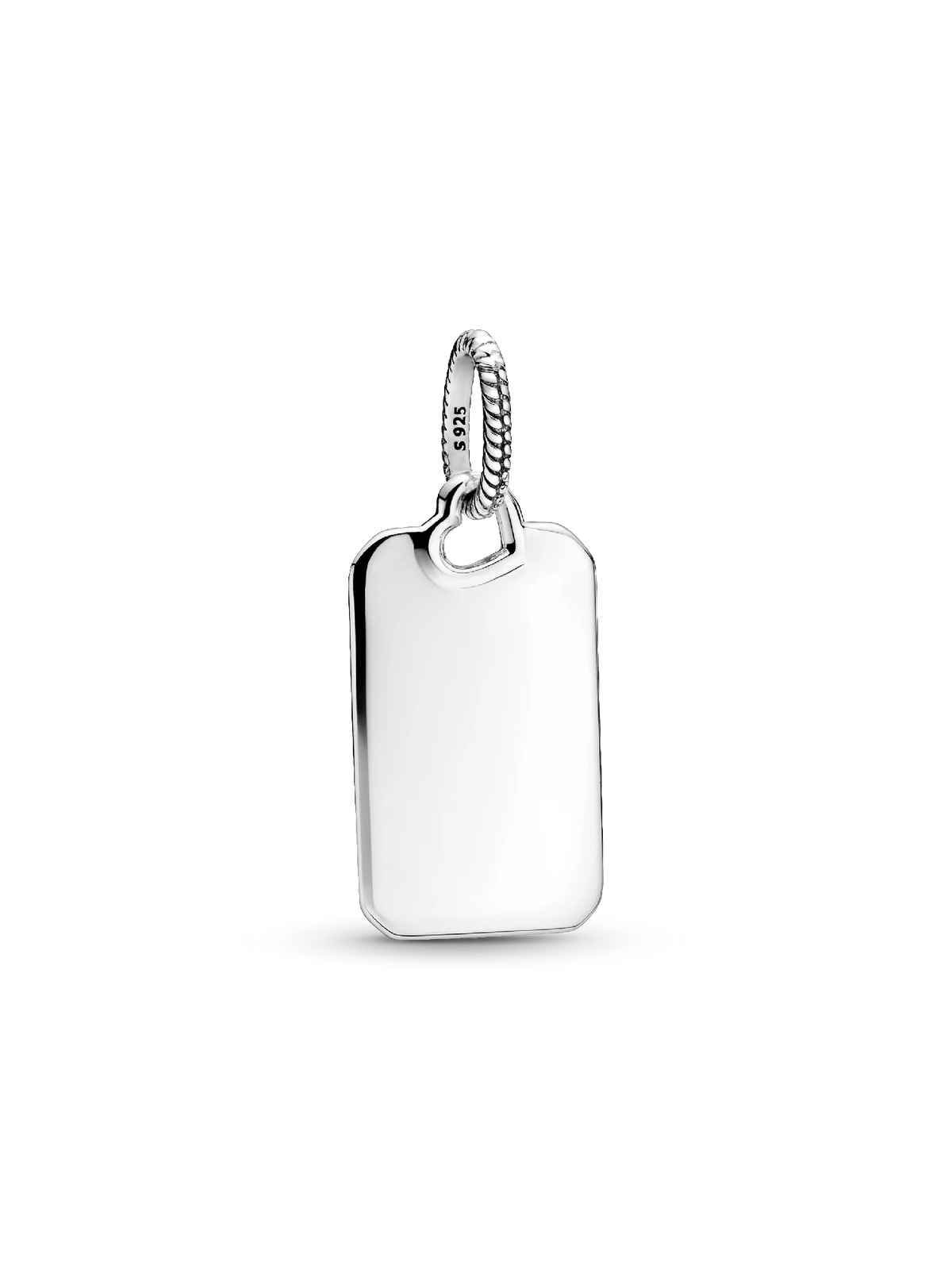 Engravable Rectangle Tag Pendant