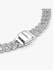 Pavé Cuban Chain Bracelet