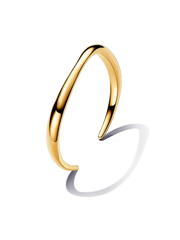 Organically Shaped Open Bangle
