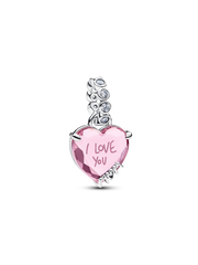 I Love You Mom Dangle Charm