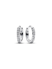 Sparkling Huggie Hoop Earrings
