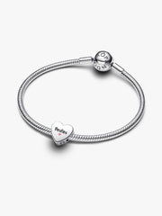 Besties Heart Charm