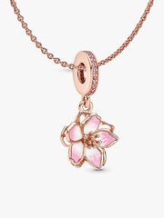 Cherry Blossom Pendant Necklace Set