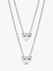 FINAL SALE - Forever & Always Splittable Heart Collier Necklaces