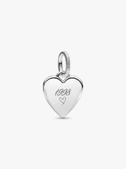 Engravable Heart Tag Pendant