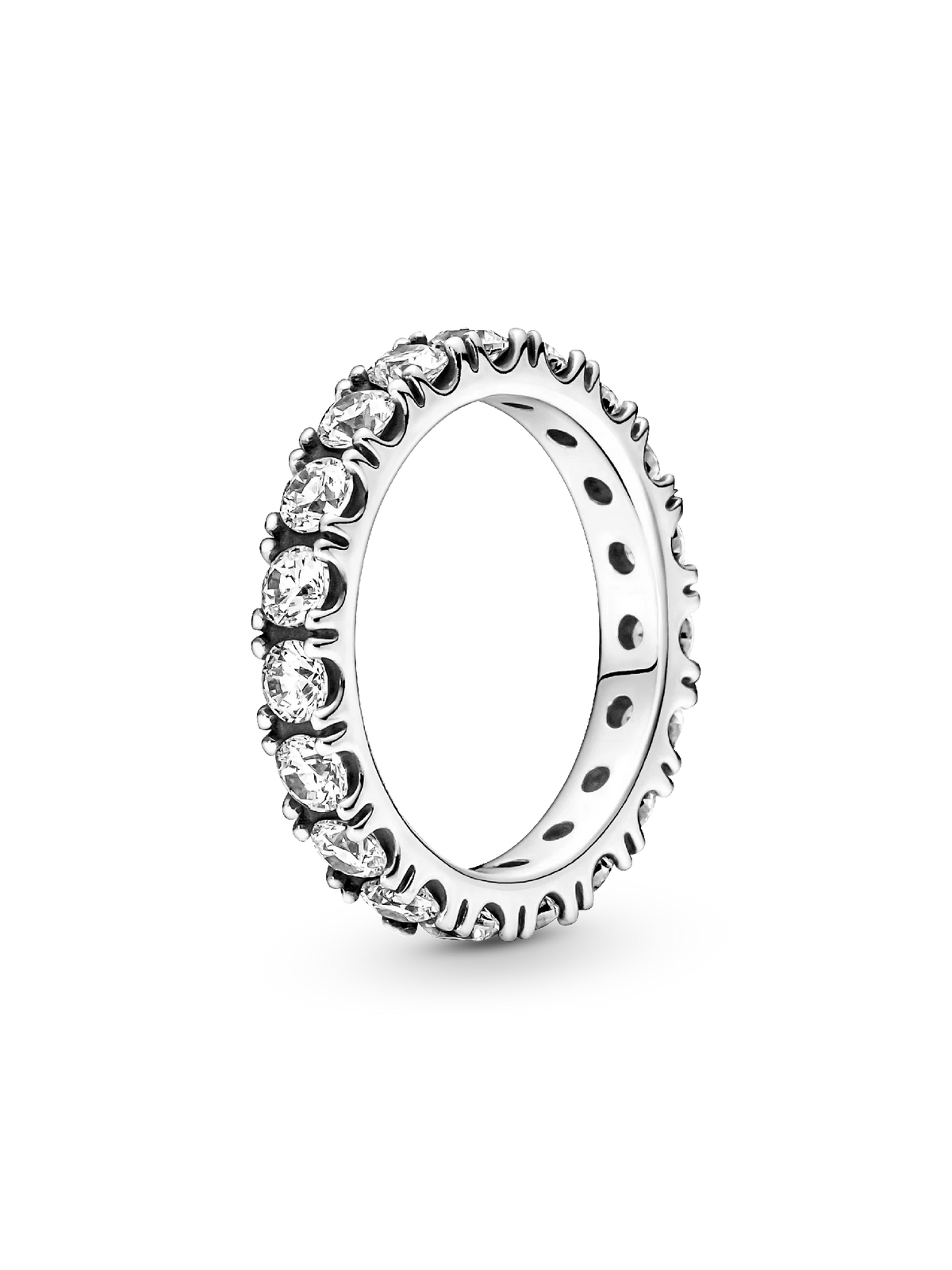 Sparkling Row Eternity Ring