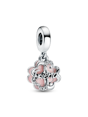 FINAL SALE - Four-leaf Clover Friendship Double Dangle Charm
