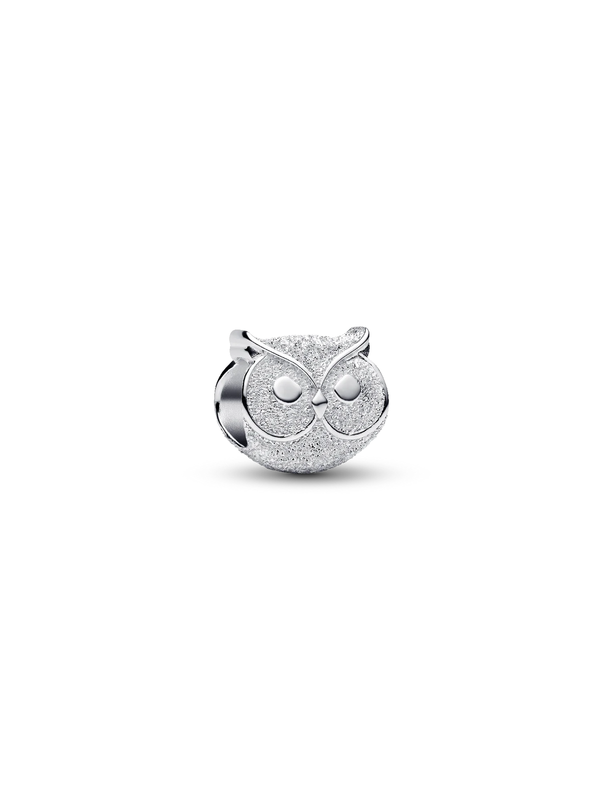 Textured Owl Mini Charm