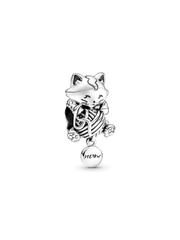 Kitten & Yarn Ball Charm