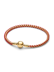 Blue Cord Box Chain Bracelet