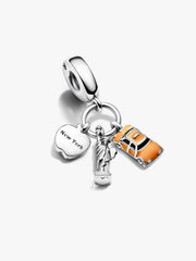 Symbols of New York City Dangle Charm