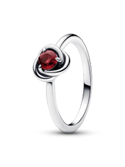FINAL SALE - May Birthstone Eternity Circle Ring