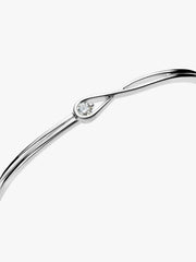 Pandora Infinite Sterling Silver Lab-grown Diamond Bangle
